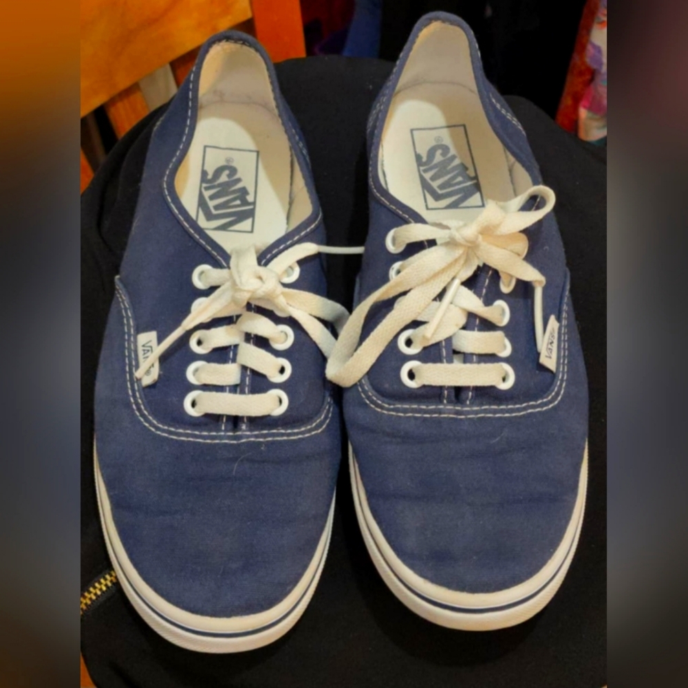 Women's Navy Blue Vans